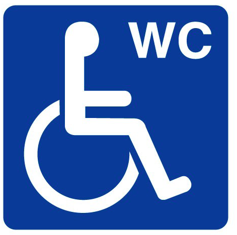 pictogramme wc handicapé