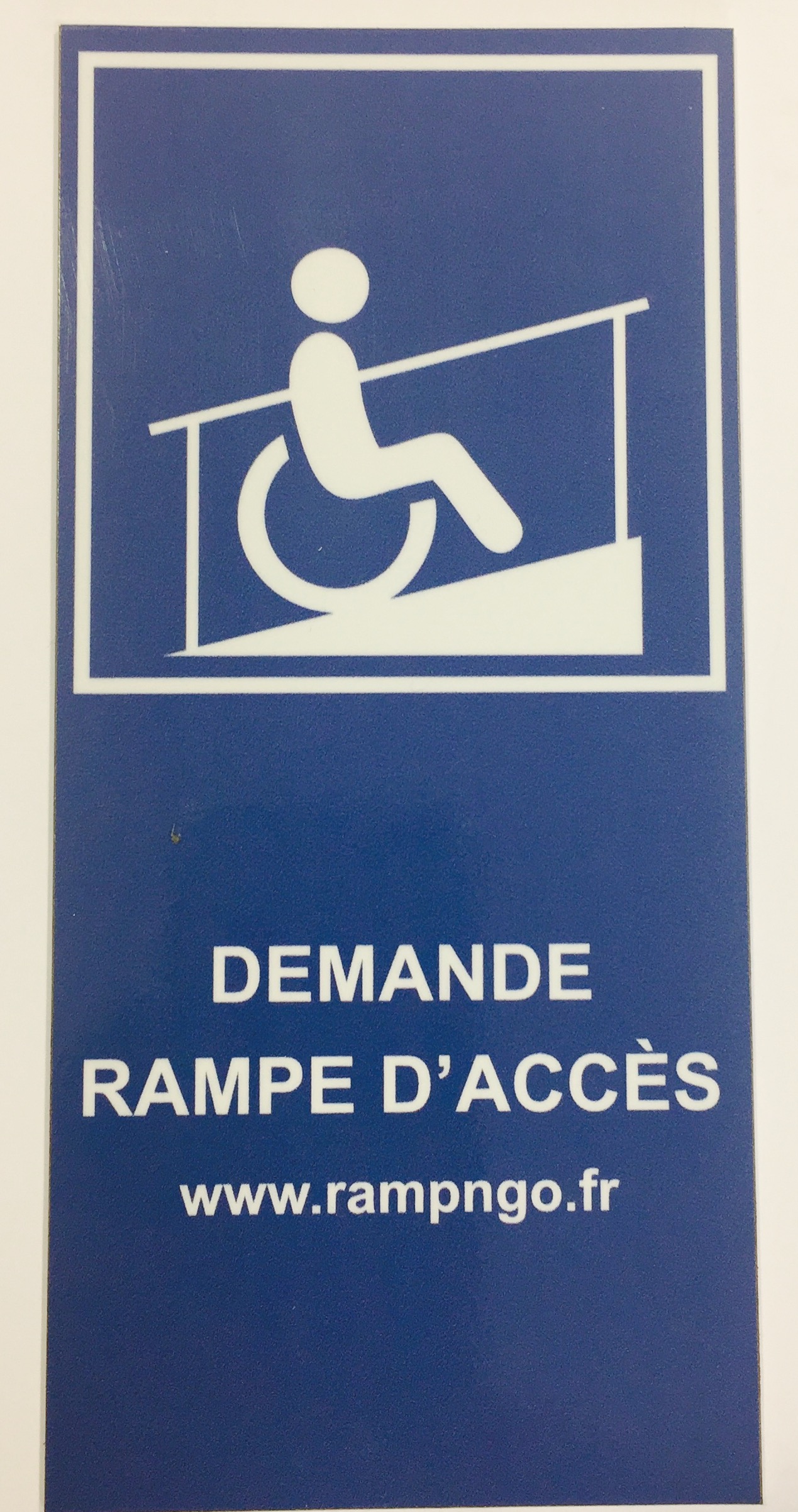 Rampes d'accès pour Handicapés/ PMR / ERP – Handicap Info